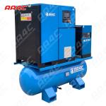 AA4C 7.5KW 11KW 15KW 22KW 11kw 15hp all-in-one Portable Screw air compressor air