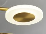 Low Noise Crystal Ceiling Fan Light , Copper Ceiling Fan With Light And Remote
