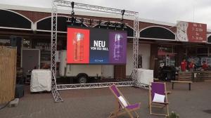 Quality 1920Hz P4.81 High Brightness Led Screen 500x1000mm Hanging Led Display wholesale