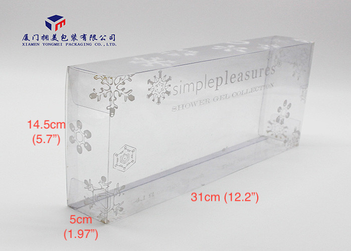 Eco Friendly Custom Printed Plastic Boxes Open From Two Sides Elegant Design