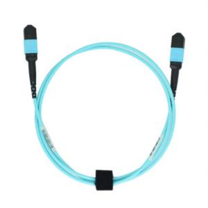 Quality Optic fiber Trunk Cable Patch Leads OM3 24core Male MTP/MPO Patch Cord wholesale