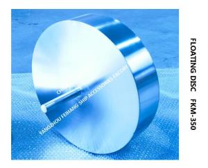 Quality FLOATING PLATE FOR OIL TANK AIR PIPE HEAD MODEL-FKM-350A wholesale
