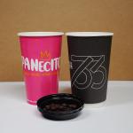 Customized compostable coffee cups disposable coffee paper takeaway paper cups