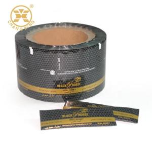 Quality Custom Aluminium Foil Honey Sachet Snacks Roll Film Food Packaging Bag Snacks Packing Bag wholesale