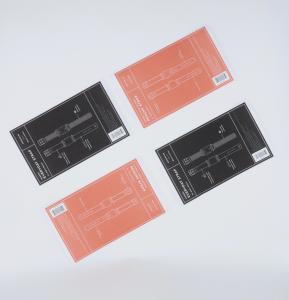 Quality Silk Screen Packaging Accessories , Book Paper Sticker , label 4C PMS Offset Printing wholesale