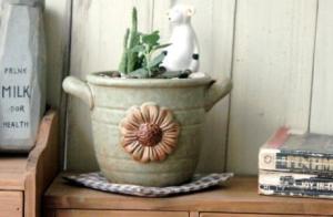 Quality Succulent Creative Sun Flower Plant Flowerpots wholesale