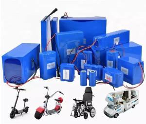 Quality OEM ODM LiFePO4 lithium battery pack 12V 24V 36V 48V 52V 60V 72V 10Ah 15Ah 20Ah 30Ah 40Ah Electric Scooter battery wholesale