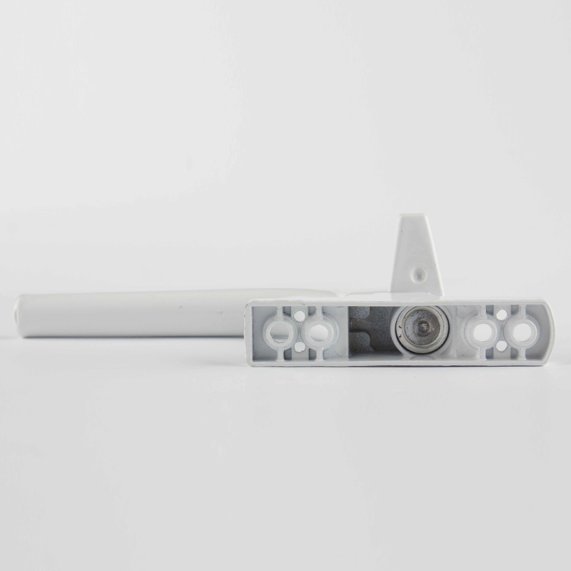 Painting White Color Window Handles Hardware for Aluminium Doors and Windows 124mm