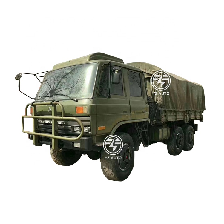 Single Cab 6x6 Off Road Vehicle Carrier LHD Troop Carrier with Euro 3 Emission Standard