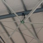 Cooling Ventilation 24FT Gearbox Ceiling Fans For Big Rooms