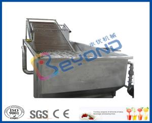 Quality Air Bubble Industrial Fruit Washer Vegetable Washing Machine Low Energy Consumption wholesale