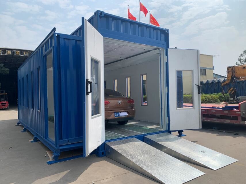 Portable Painting Booth Swing Sytle Side Open Portable Spray Booth