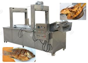 Quality Big Capacity Stainless Steel Fish Frying Machine / Chicken Wings Fryer Machine wholesale