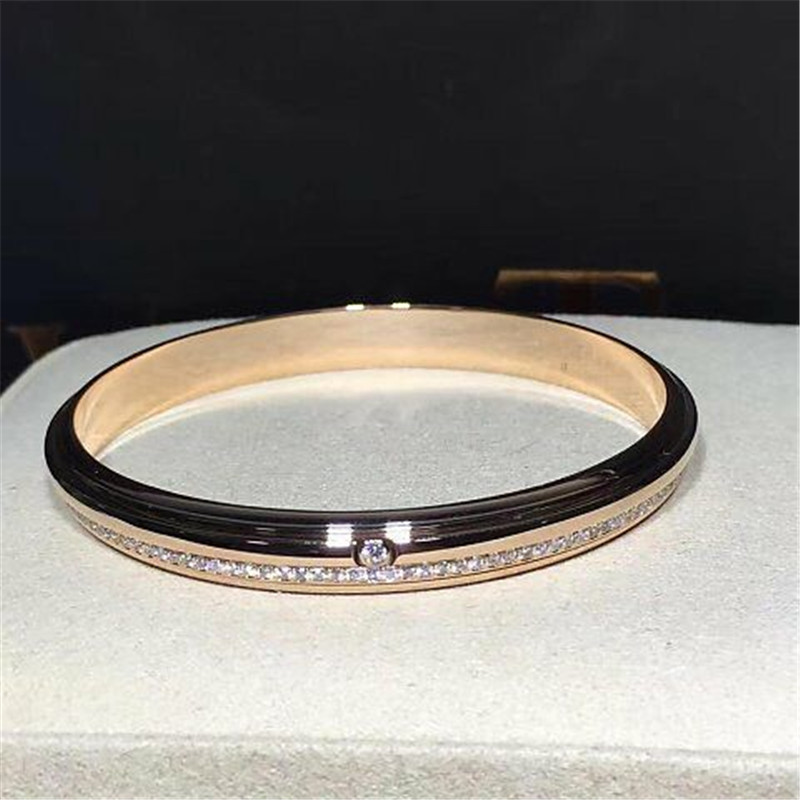 Luxury jewe factory bracelet gold diamond bracelet 18k gold white gold yellow gold rose gold diamond bracelet