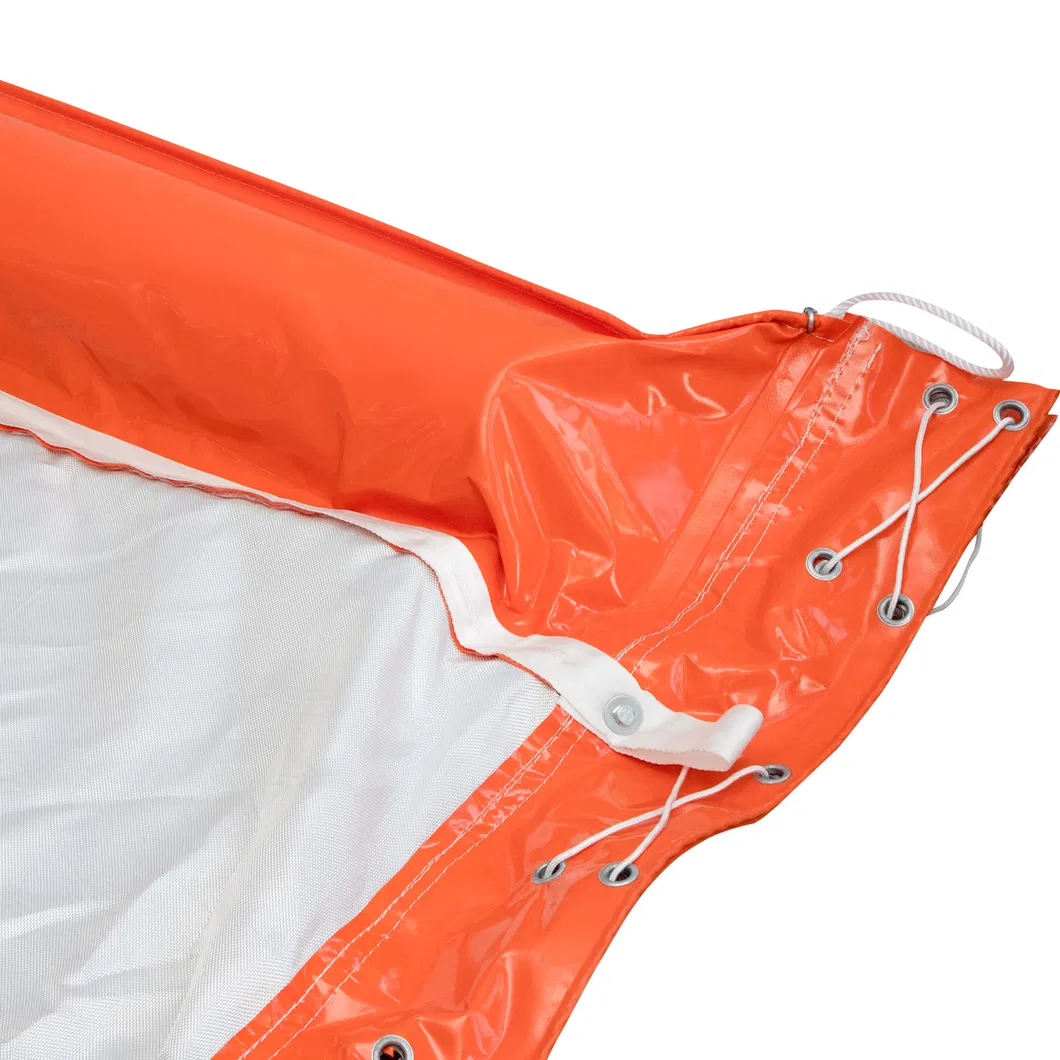 Permeable Aquatic Silt Curtain PVC Silt Curtain Boom Silt Curtain PVC Oil Boom Floating Oil Containment Fence Silt Curtain for Sale