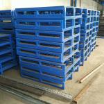 Warehouse Heavy Duty Steel Pallet Industrial Stackable Metal Cage Pallet