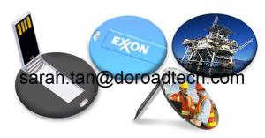 Quality Custom 2 Sides Logo Printing Mini Card USB Pen Drives wholesale