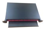 24 Port Fiber Optic Patch Panel FC 96 Cores 485 * 360 * 45MM 5 . 5Kgs