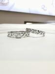 8.8g White Gold Couple Rings