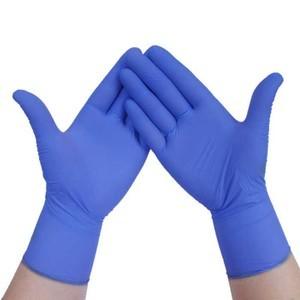 Biodegradable Firm Grip Disposable Multipurpose Nitrile Gloves Anti Allergy 100