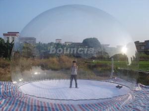 Quality Transparent Inflatable Show Ball With Durable PVC Tarpaulin Base wholesale