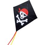 Pirate Pattern Nylon Stunt Kite , Fiberglass Frame Kids Stunt Kite 124*152cm