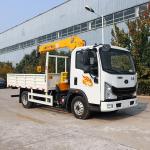 small truck mounted crane truck 4x2 cargo truck with crane