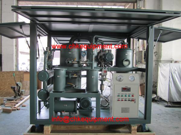 Vacuum Dielectric Oil Purifier Treatment machine for Insulation oil Transformer