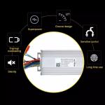 250W 350W 24V 36V 48V Vehicle Speed Controller Silver