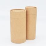 Custom Logo Deodorant Stick 120mm Length Kraft Cylinder Packaging