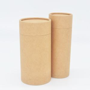 Quality Custom Logo Deodorant Stick 120mm Length Kraft Cylinder Packaging wholesale