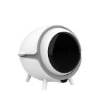Fully Enclosed Anti Deodorant Cat Toilet Pet Cat Litter Box With Lid 220V