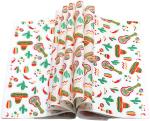 Burger Food Safe Wax Paper Biodegradable Non Smell For Chocolate Cookie