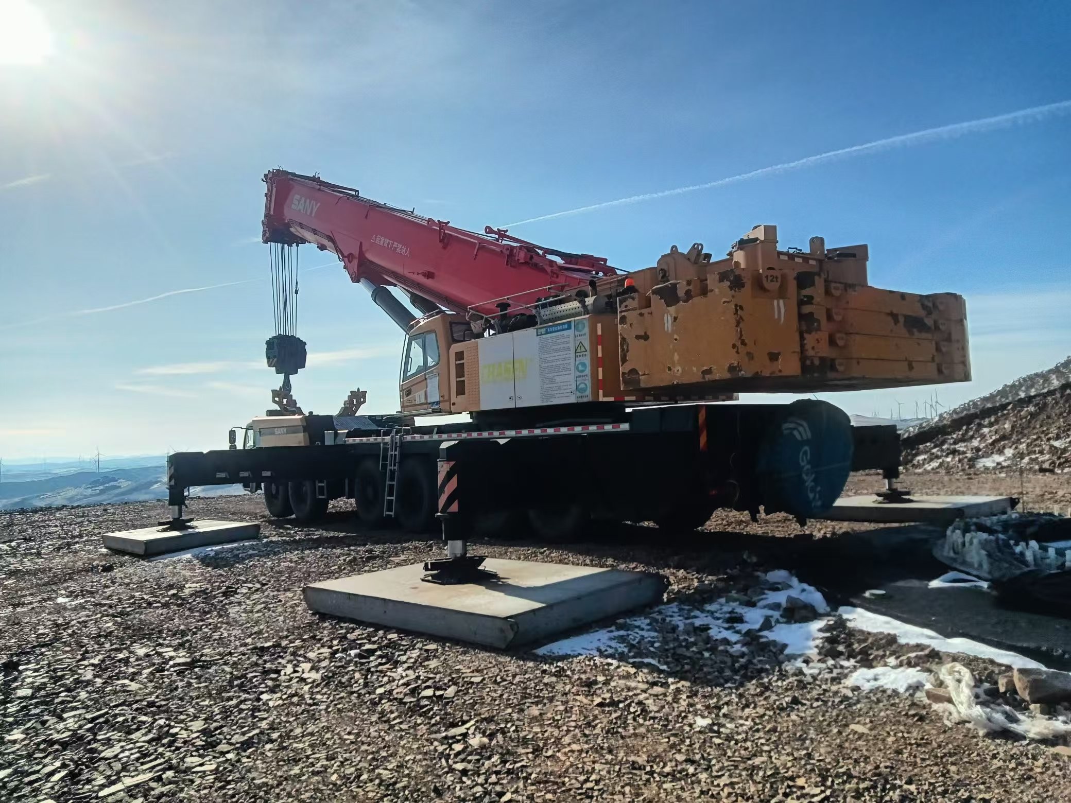 2021 Mobile Truck Crane For Sale 450 Tons Direct Source Max Working Height 84 Meters
