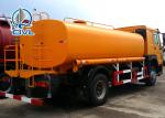 4x2 10m3 Liquid Tanker Truck Euro 2 6 Tires With 1 Spare New Condition