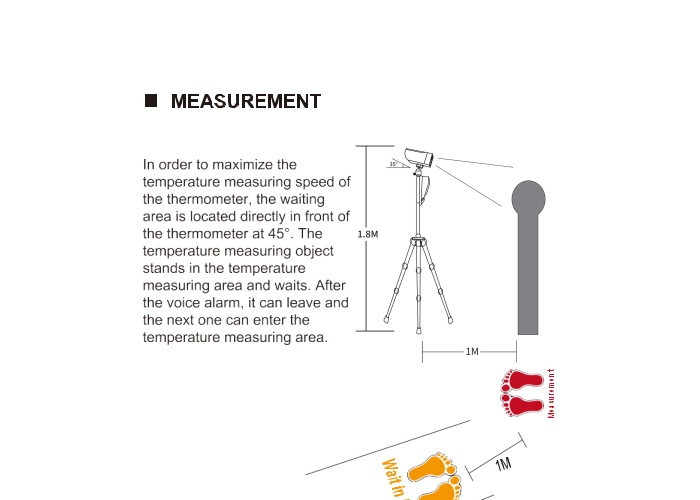 FCC 5.0MP AHD CVI IR Body Temperature Thermal Cameras