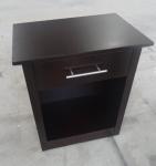 Wooden 5-star hotel furniture stone top night stand/bed side table NT-0024