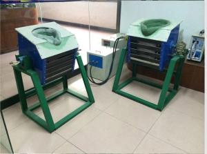 China Medium Frequency Induction Melting Furnace For Iron Copper Steel Lead Metal Scrap on sale
