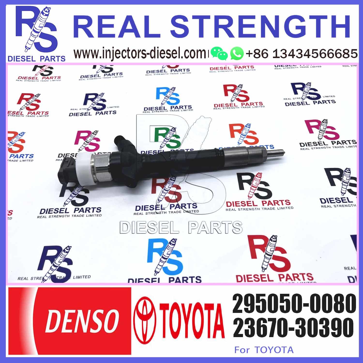 Diesel common rail injector 2950500080 295050 0080 295050-0080 for diesel injector