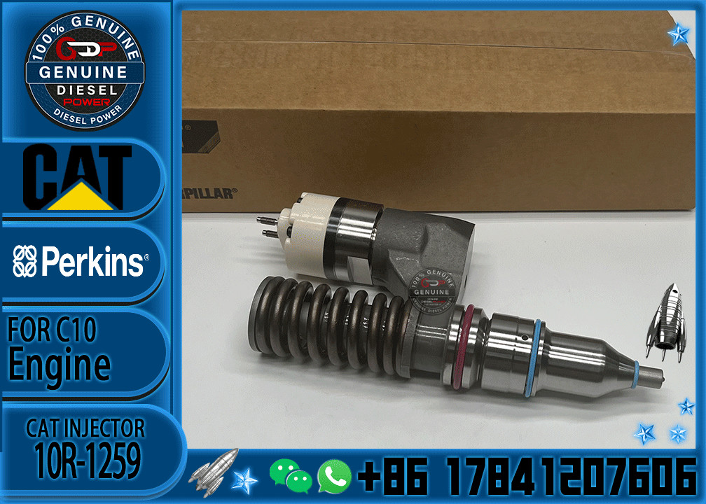 f-diesel Genuine Quality Brand New Diesel Fuel Injector 10R-1259 10R1259 for Caterpillar CAT C10 engine