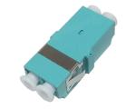 SM/MM LC Duplex Adapter Reusable Fiber Optic Coupler Blue/Green