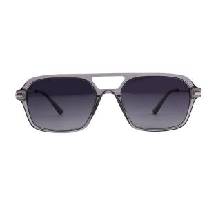 Quality Vintage Square Acetate Sunglasses , 70s Flat Men'S Aviator Sunglasses wholesale