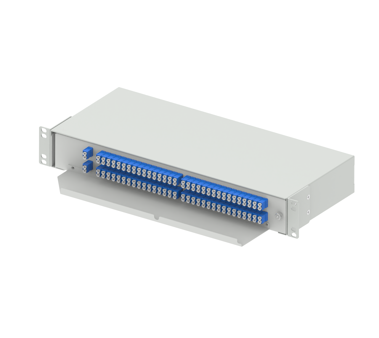 FTTX Network 19inch Fiber Optic Splitter Patchpanel Sub ODF Swing Type for in Systems