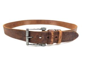 Quality Custom Full Grain Western Leather Belt For Male 100-140cm Length Soft wholesale
