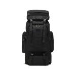 80L Waterproof Black Color Backpack for Camping and Outdoor Sport in 600D