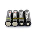 Soshine 3.7V Li-ion 18650 Protected Battery: 3400mAh with button top