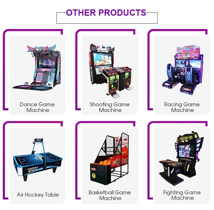 Kids Coin Pusher 4 Person Air Hockey Arcade Game Machine 50Hz 380W