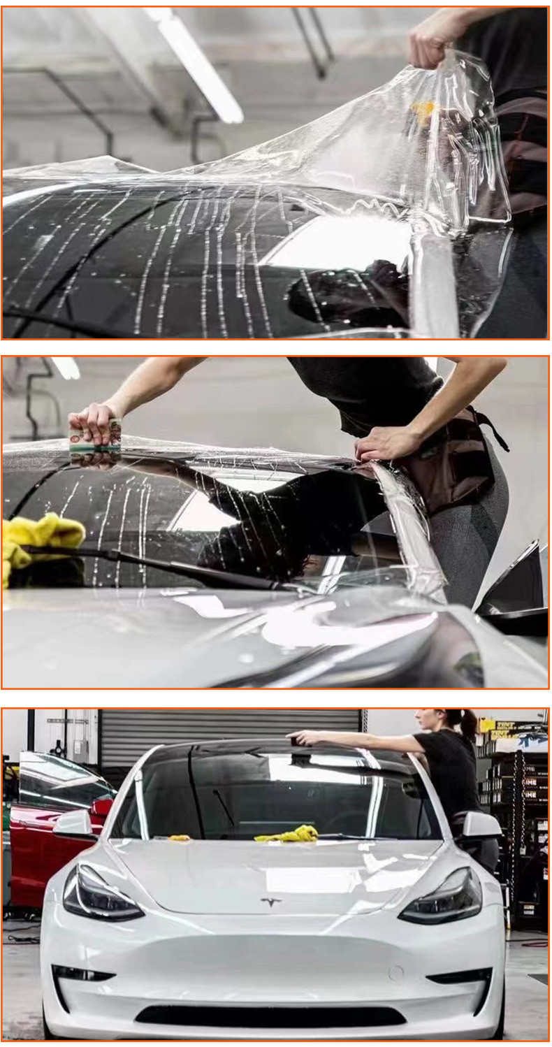 Liquid State Protective Tpu Sunroof PPF Safe Driving Anti- Scratch For Car Glass TPU Windshield Protection Films