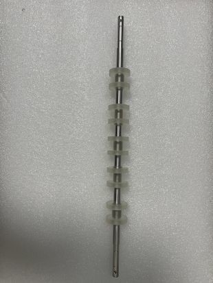 01750220000 ATM Machine Parts Wincor Nixdorf parts ATM C4060 RM3 Silicone rollers shaft 247MM, "10 Rollers"used on IO 1750220000