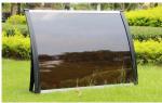 Wear Resistant Polycarbonate Door Awnings Resisting High Temperature